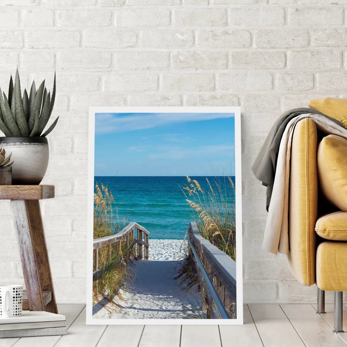 Affiche - Poster - Au soleil, sous le vent - 30x40 cm