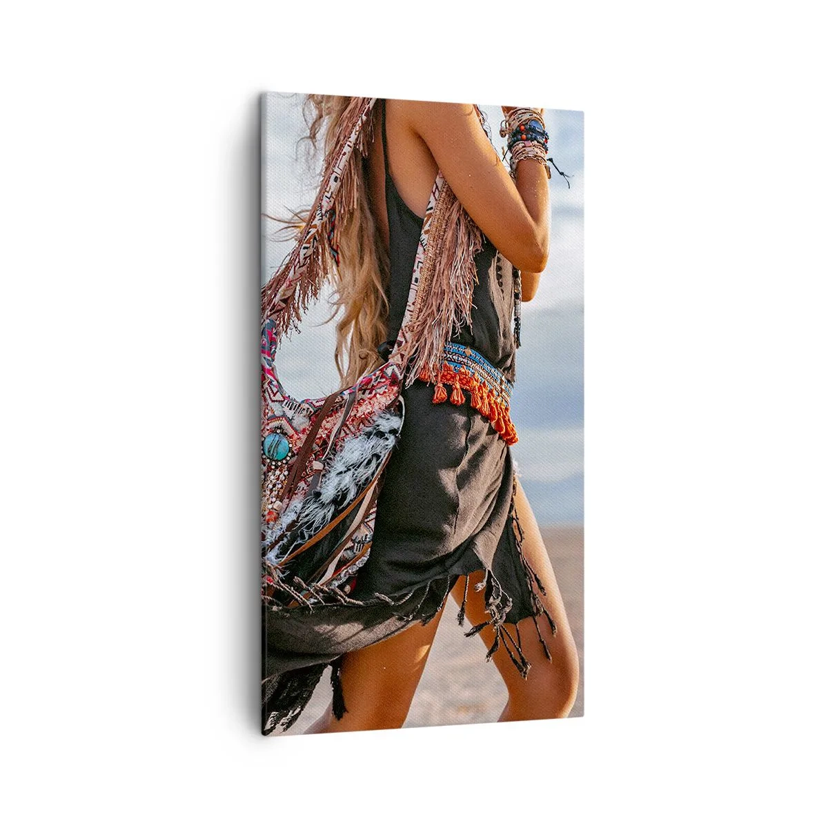 Impression sur toile - Image sur toile - La fille du chaman - 45x80 cm