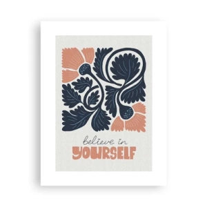 Affiche - Poster - Et tu t'épanouis - 30x40 cm