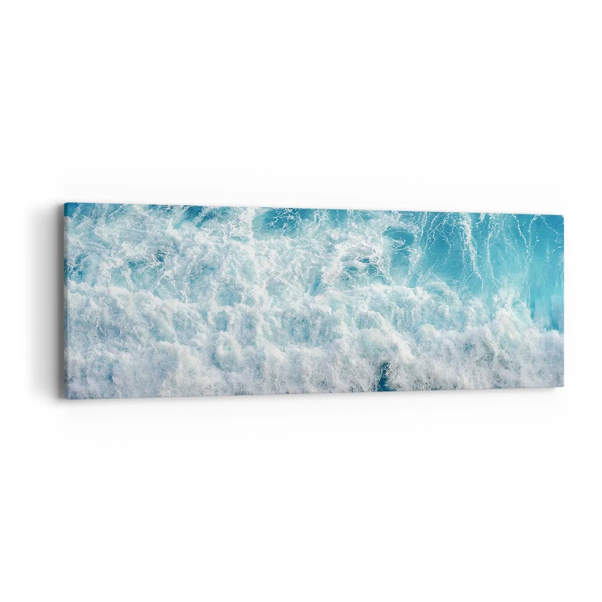 Impression sur toile - Image sur toile - Joyeusement et en sautant - 90x30 cm