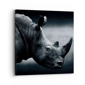 Impression sur toile - Image sur toile - Le profil droit - 40x40 cm