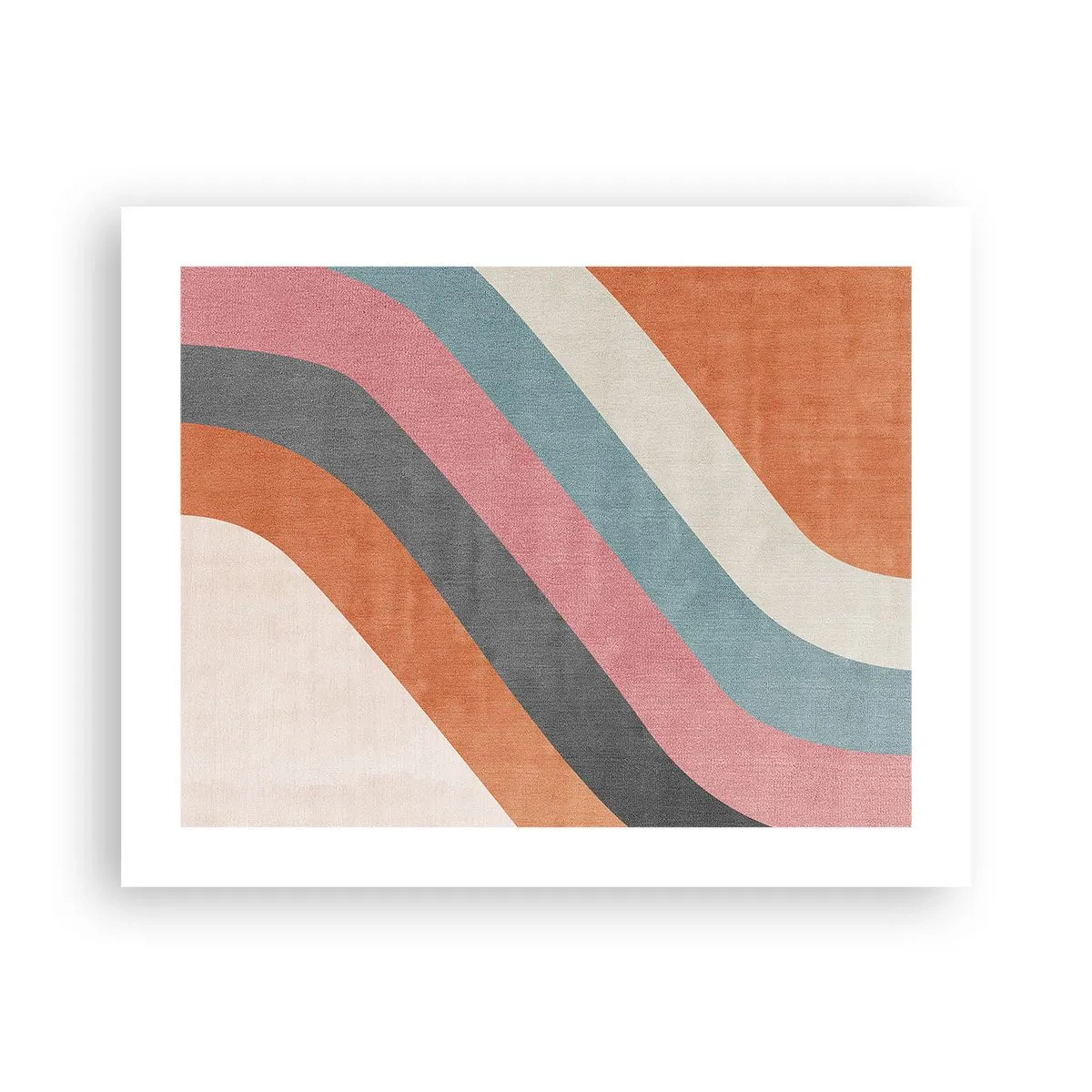 Affiche - Poster - Composition diagonale – mouvement - 50x40 cm