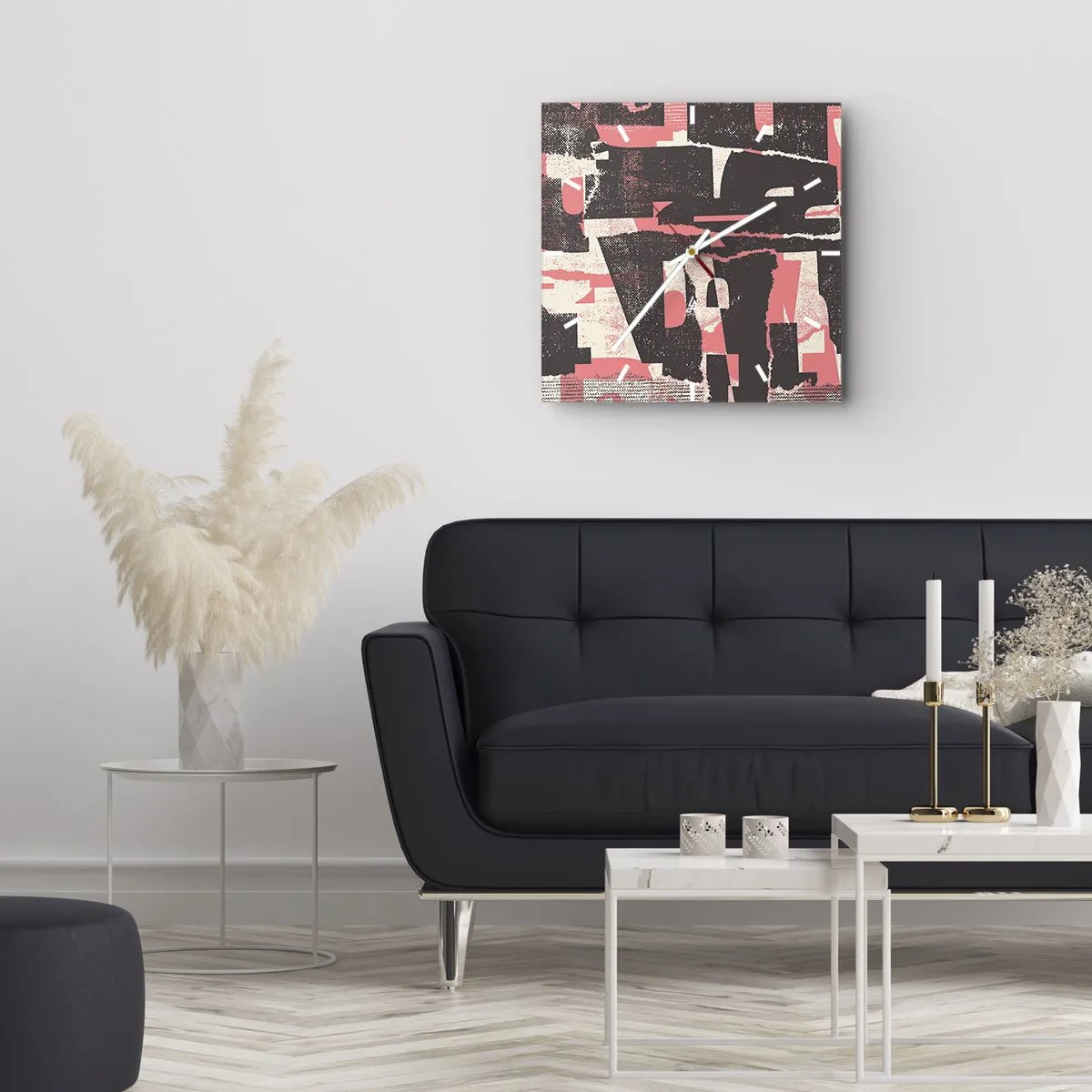 Horloge murale - Pendule murale - Tout ce tapage - 30x30 cm