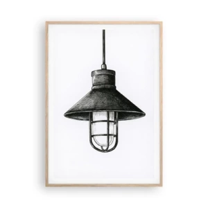 Affiche dans un chêne clair - Poster - Comme il y a des années… - 70x100 cm