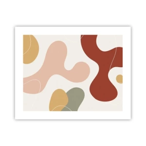 Affiche - Poster - Entrelac - 50x40 cm