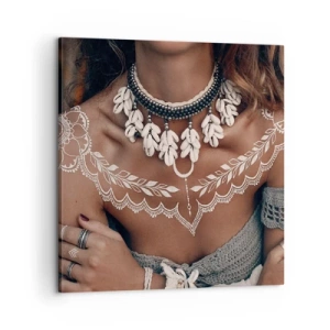 Impression sur toile - Image sur toile - Talismans, rituels de la féminité - 60x60 cm