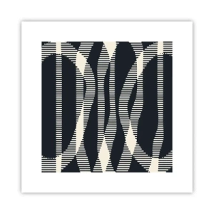 Affiche - Poster - Une tentative de briser l'obscurité - 30x30 cm