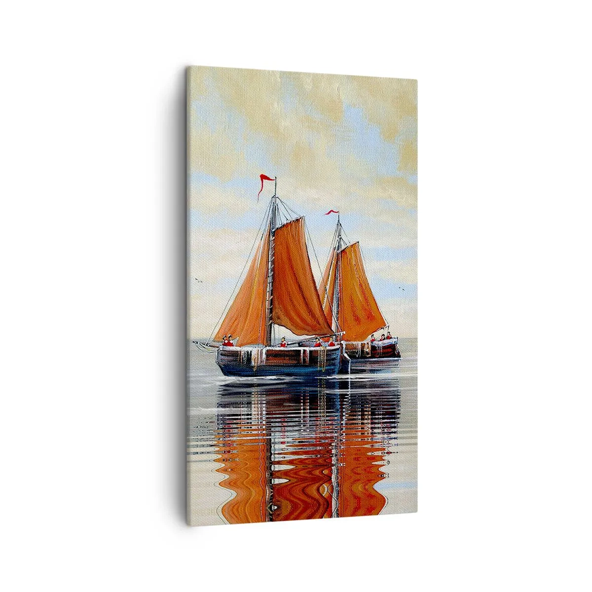 Impression sur toile - Image sur toile - He, navigue, marin - 45x80 cm