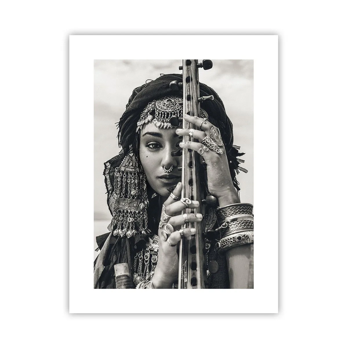 Affiche - Poster - Musique de l'Orient elle-même - 30x40 cm