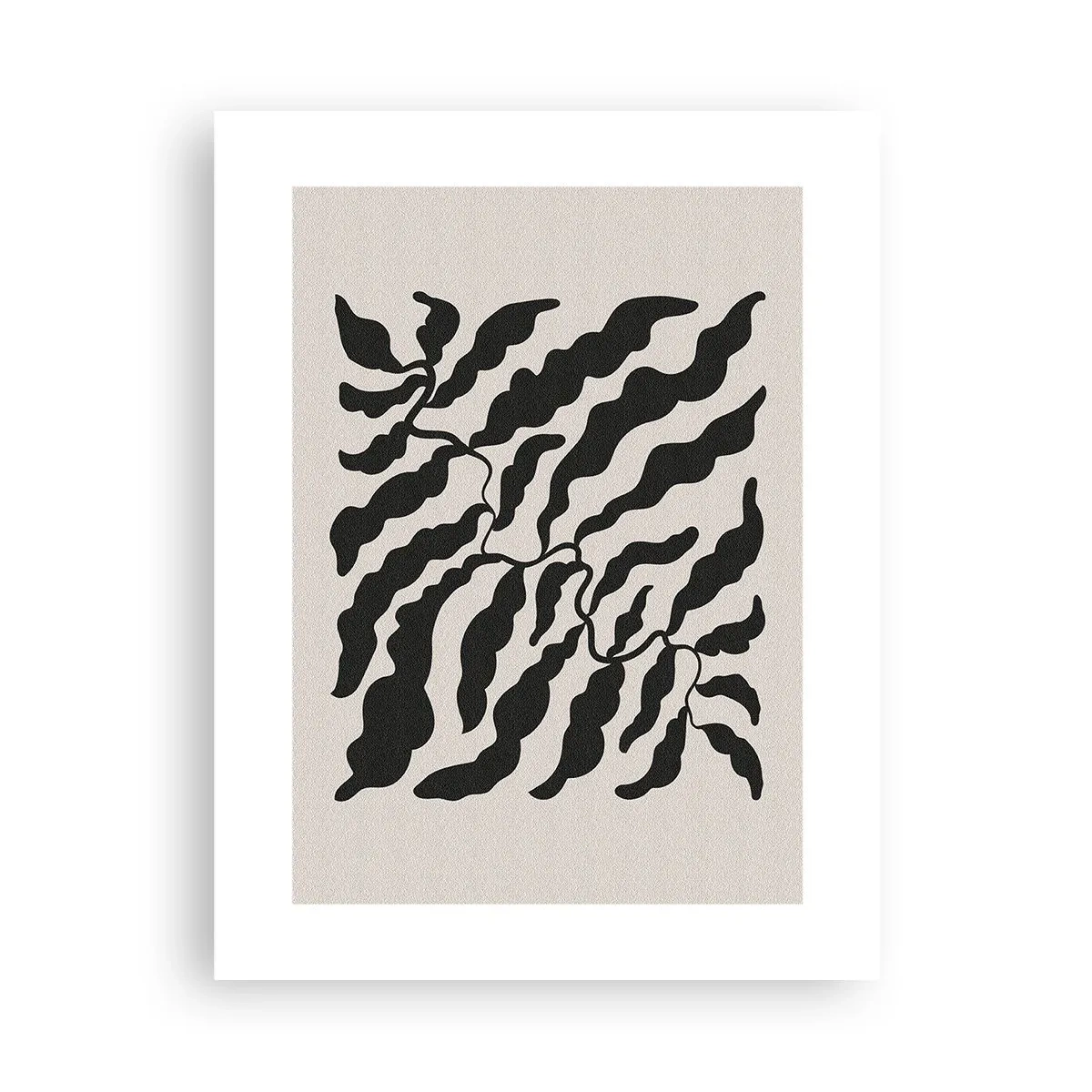 Affiche - Poster - La nature du carré - 30x40 cm