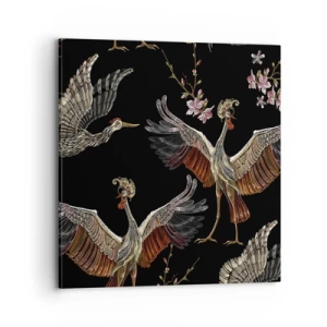 Impression sur toile - Image sur toile - Un oiseau de conte de fées - 70x70 cm