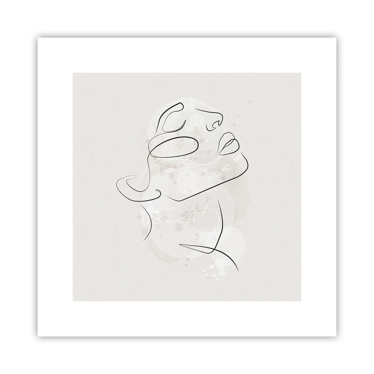 Affiche - Poster - L'esquisse d'un rêve - 30x30 cm