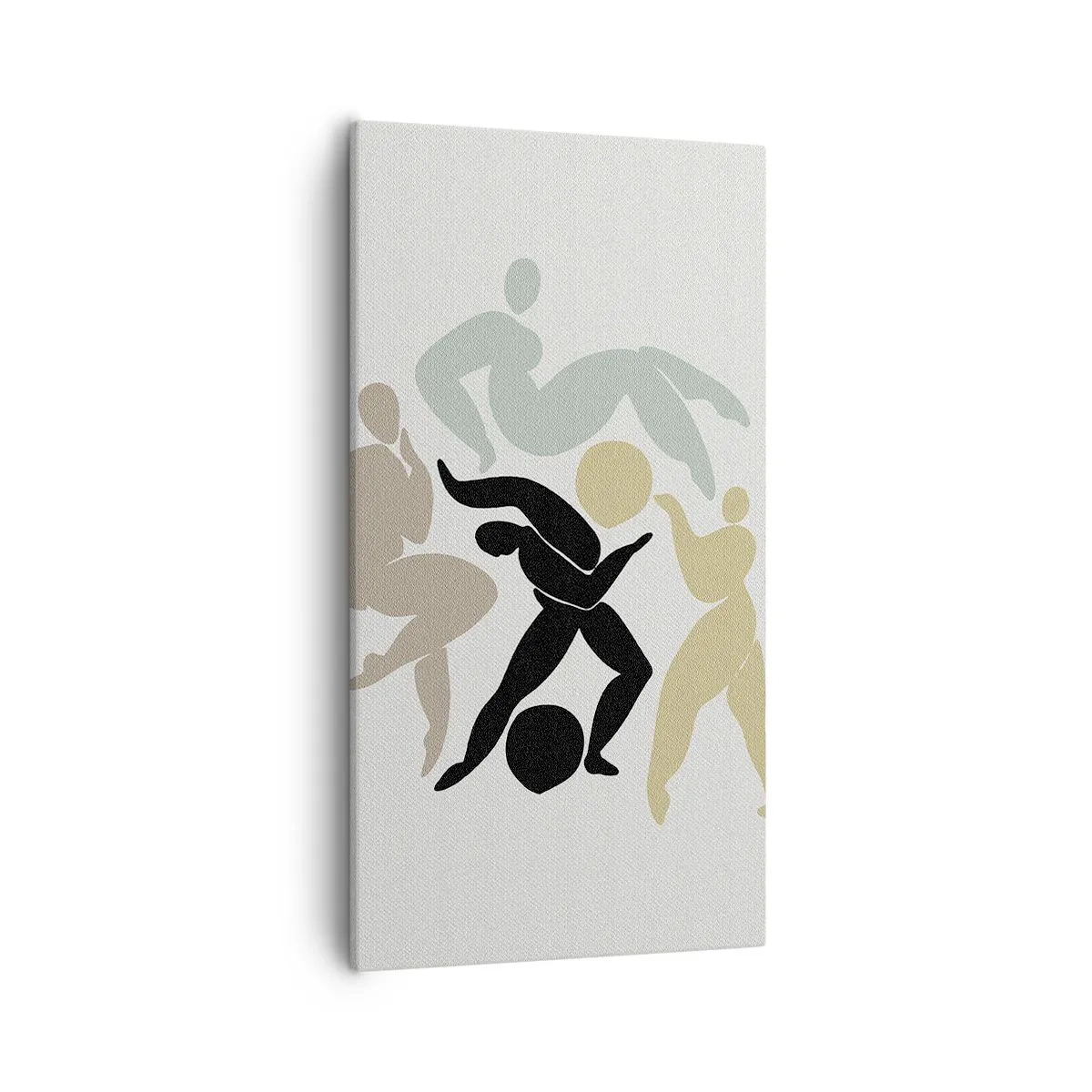 Impression sur toile - Image sur toile - Faire de l'exercice pour la santé et la beauté - 55x100 cm