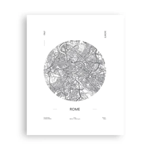 Affiche - Poster - Anatomie de Rome - 40x50 cm