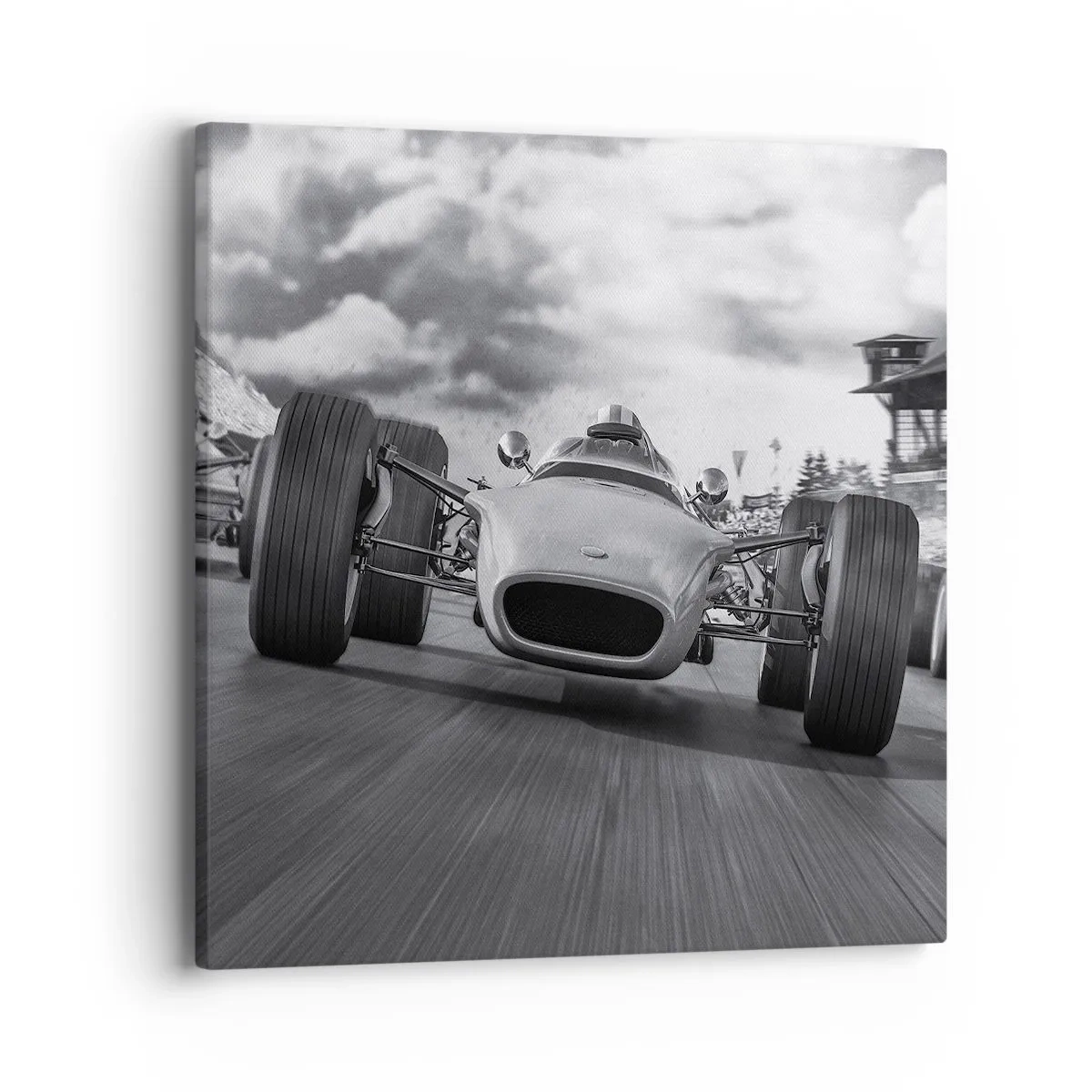 Impression sur toile - Image sur toile - Puissance! - 40x40 cm