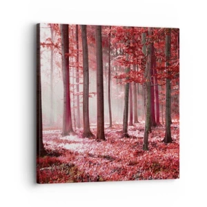 Impression sur toile - Image sur toile - Le rouge est tout aussi beau - 30x30 cm