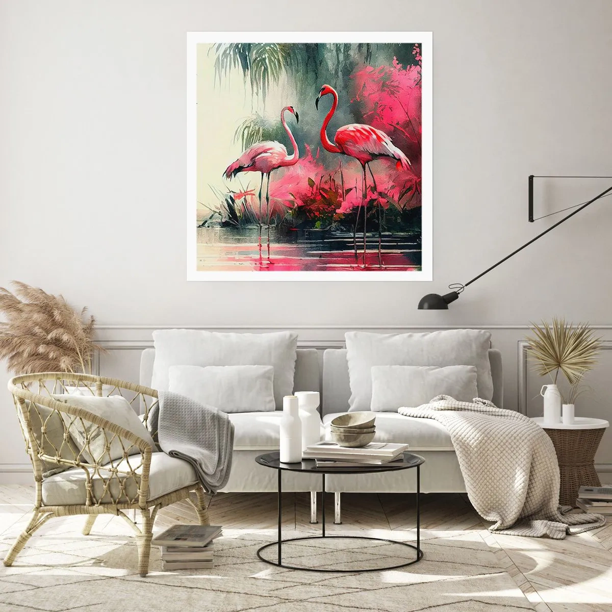 Affiche - Poster - Une leçon de grâce naturelle - 30x30 cm