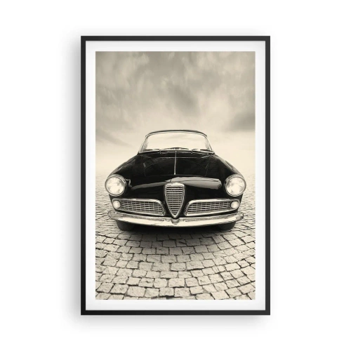 Affiche dans un cadre noir - Poster - Et alors! Tu ne m'aime pas? - 61x91 cm