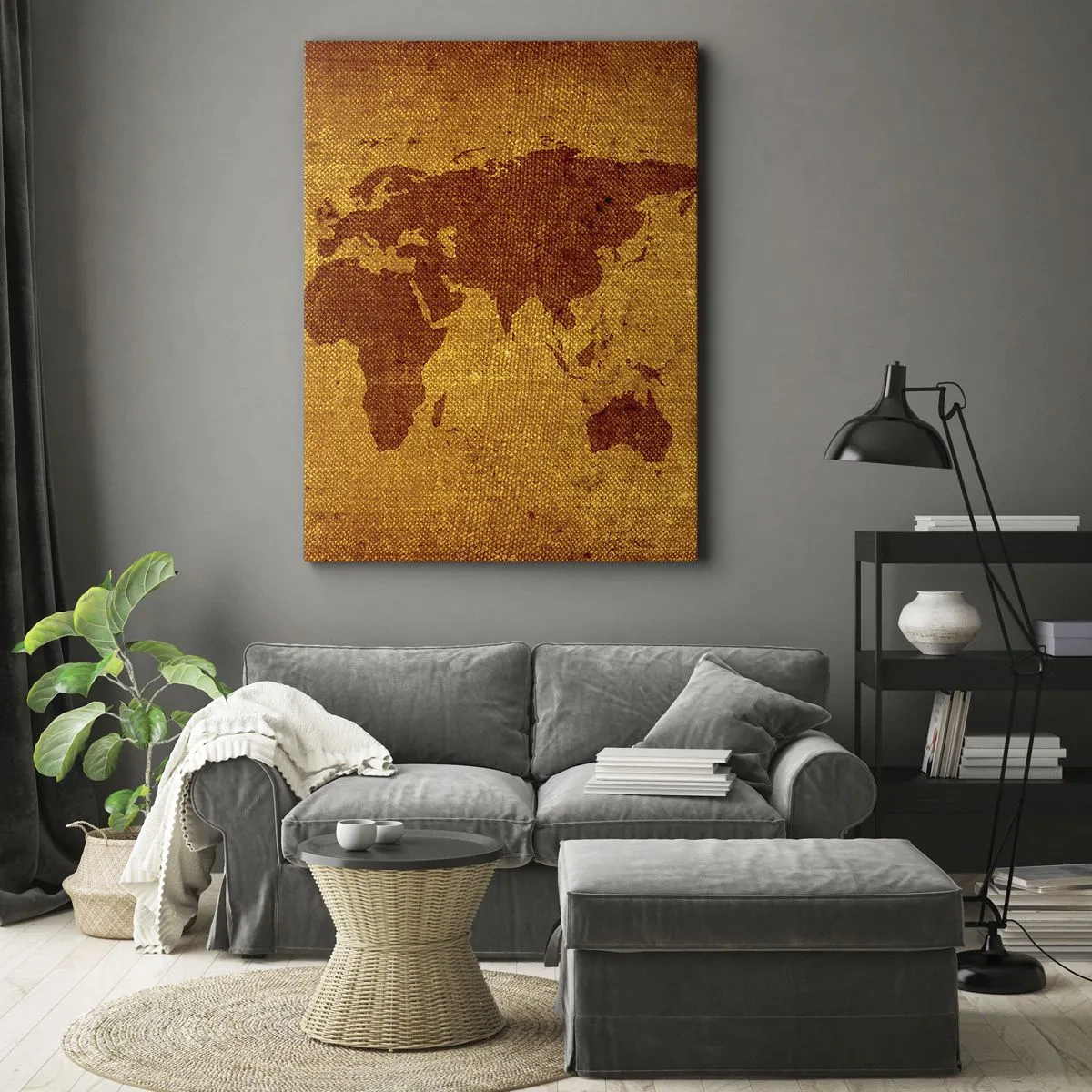 Impression sur toile - Image sur toile - Invitation au voyage - 65x120 cm