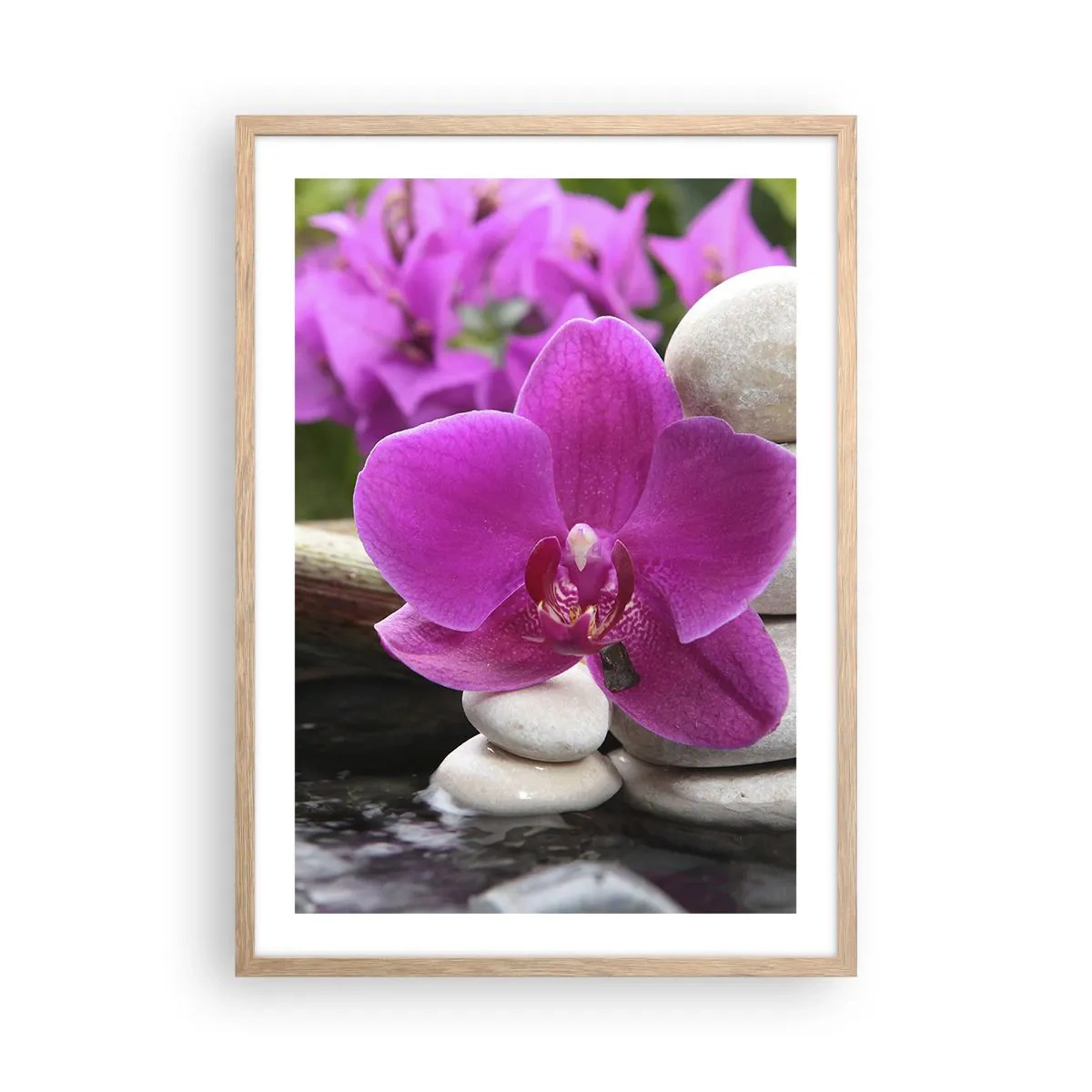 Affiche dans un chêne clair - Poster - Tu te reposes déjà - 50x70 cm