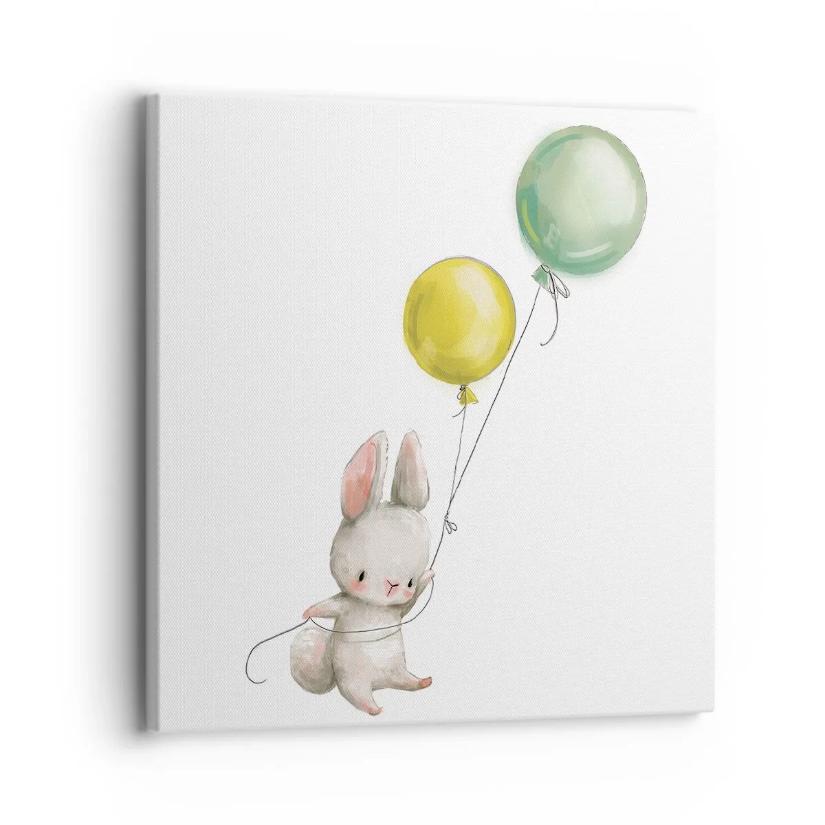 Impression sur toile - Image sur toile - Moi aussi je vole! - 30x30 cm