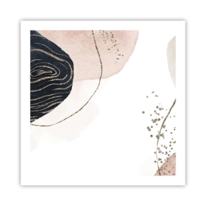 Affiche - Poster - Tout coule - 60x60 cm