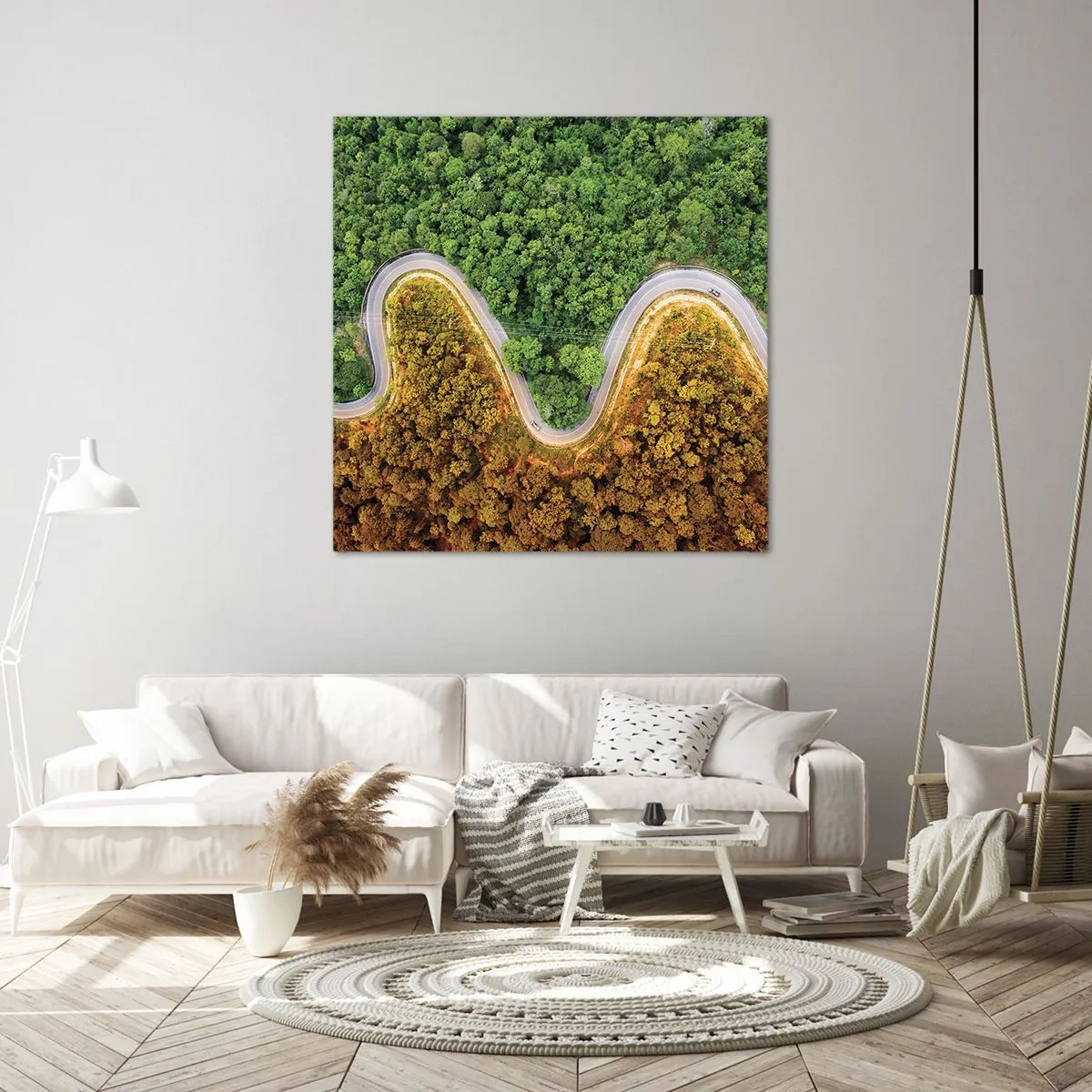 Impression sur toile - Image sur toile - Frontieres et differences - 40x40 cm