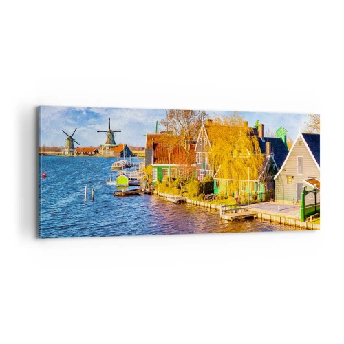 Impression sur toile - Image sur toile - C'est pareil depuis des lustres - 100x40 cm
