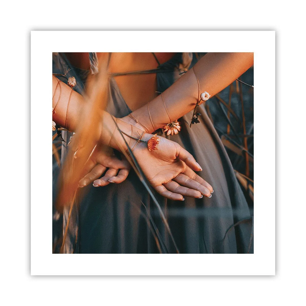 Affiche - Poster - Liée à la nature - 40x40 cm