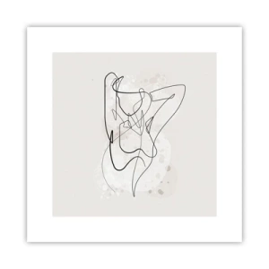 Affiche - Poster - L'art de la séduction - 30x30 cm