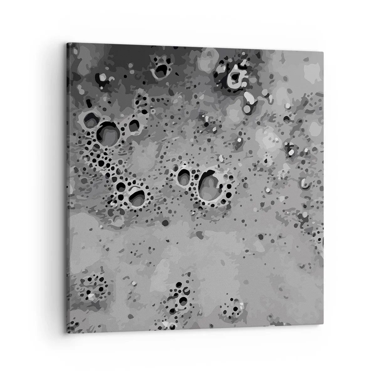 Impression sur toile - Image sur toile - Comme un paysage lunaire - 50x50 cm