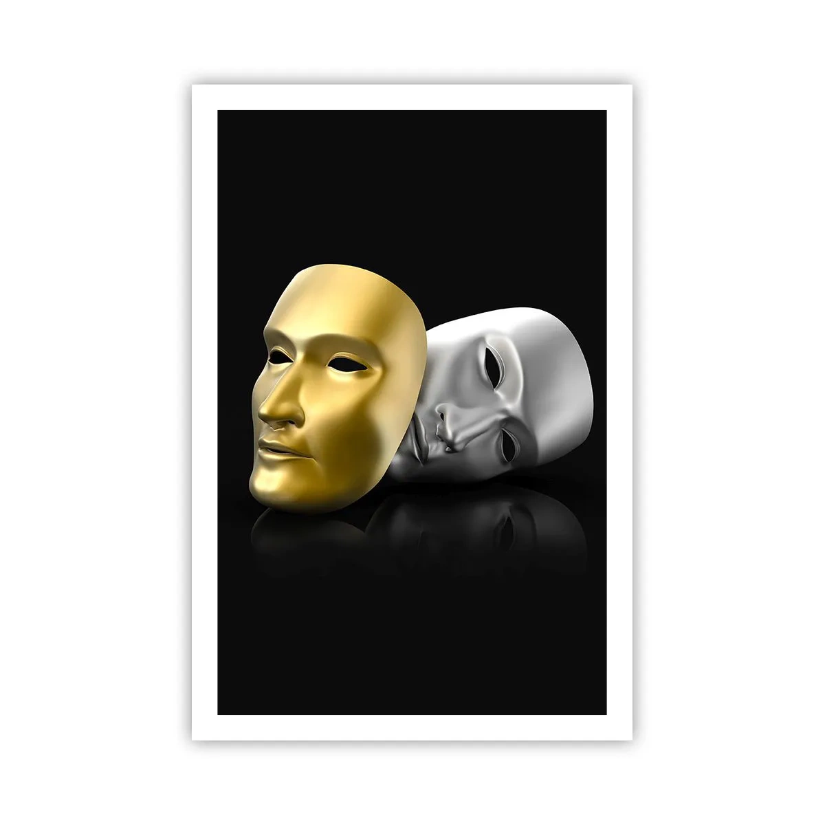 Affiche - Poster - La vie est un théâtre - 61x91 cm