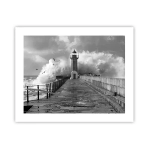 Affiche - Poster - Sans peur - 50x40 cm