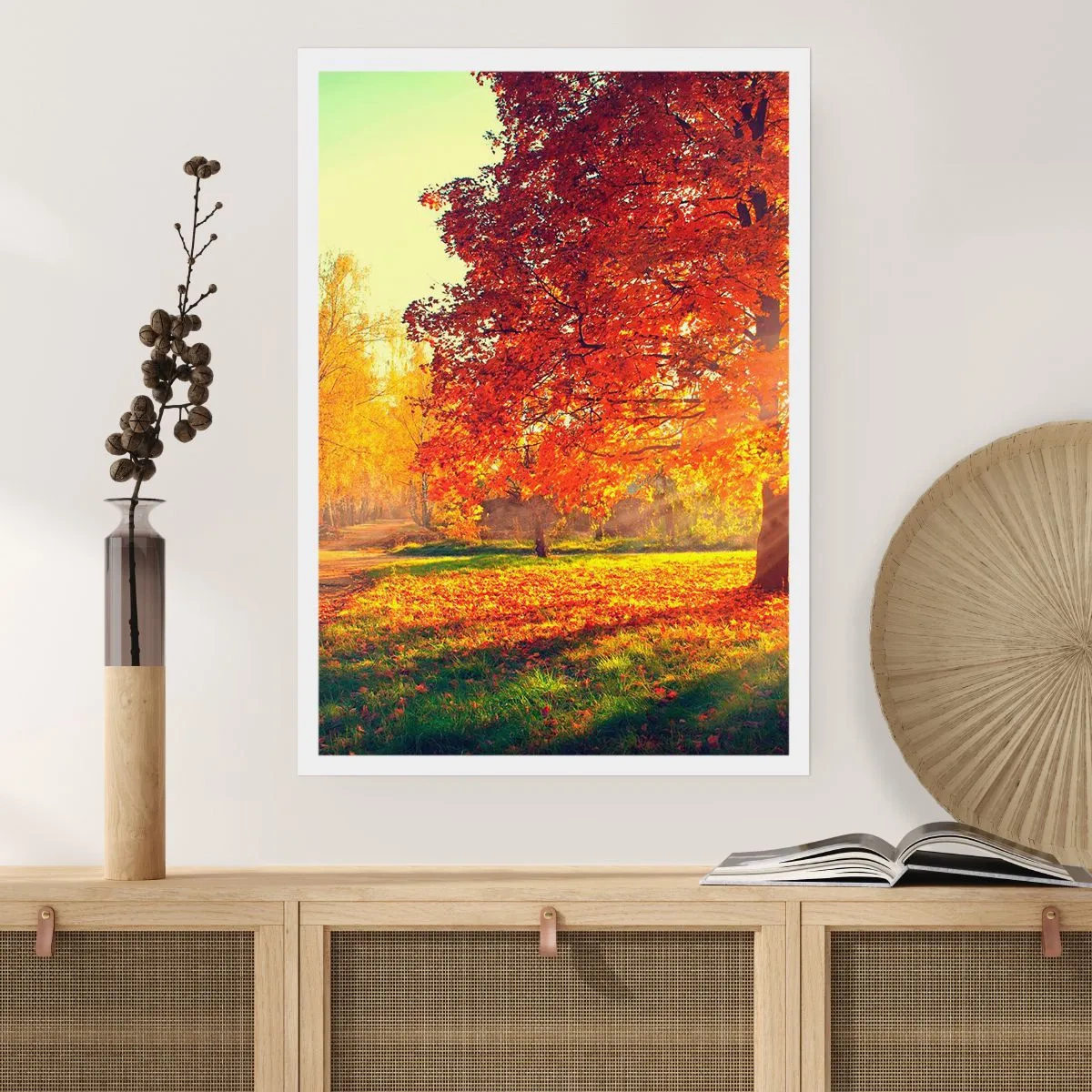 Affiche - Poster - Le roux est beau - 40x50 cm