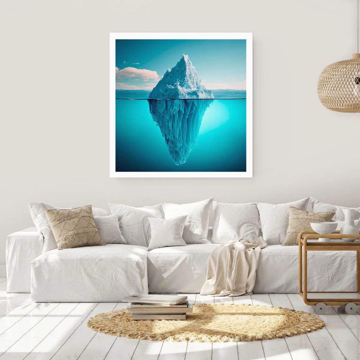 Affiche - Poster - Reine de Glace - 30x30 cm