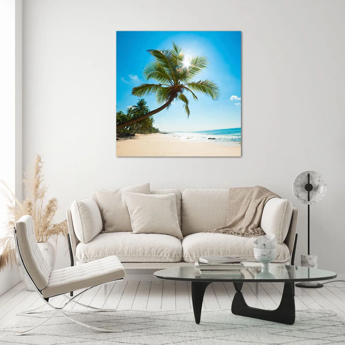 Impression sur verre - Image sur verre - Ne rien montrer à personne - 60x60 cm