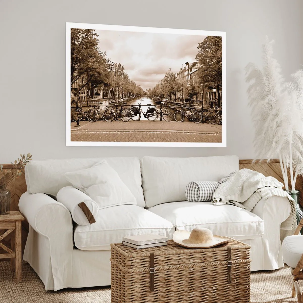 Affiche - Poster - Ambiance hollandaise - 70x50 cm