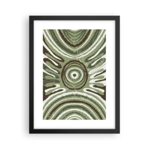 Affiche dans un cadre noir - Poster - Une explosion d'émotions - 30x40 cm