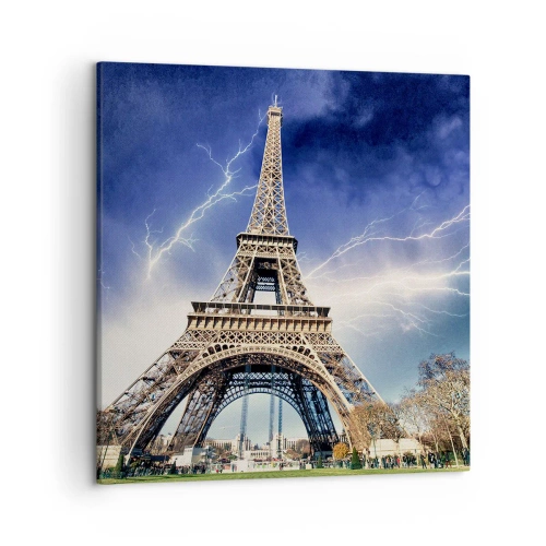 Impression sur toile - Image sur toile - Maître des tempêtes - 50x50 cm