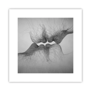 Affiche - Poster - La bise du vent - 30x30 cm