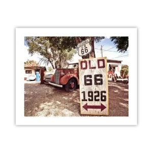 Affiche - Poster - La légende de la province américaine - 50x40 cm