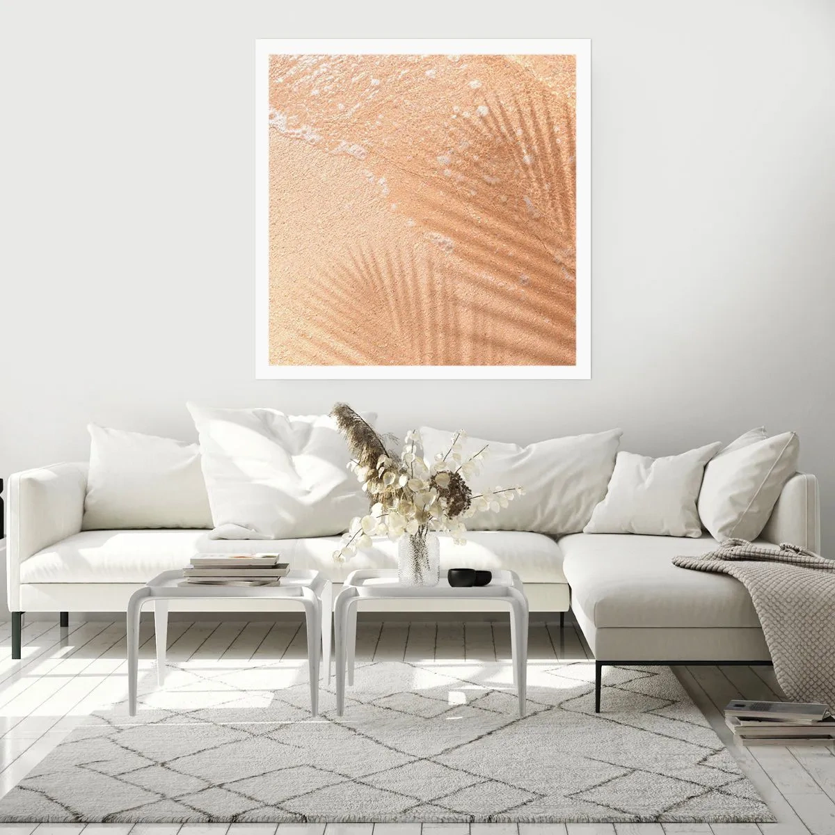 Affiche - Poster - Ombre d'un été chaud - 60x60 cm