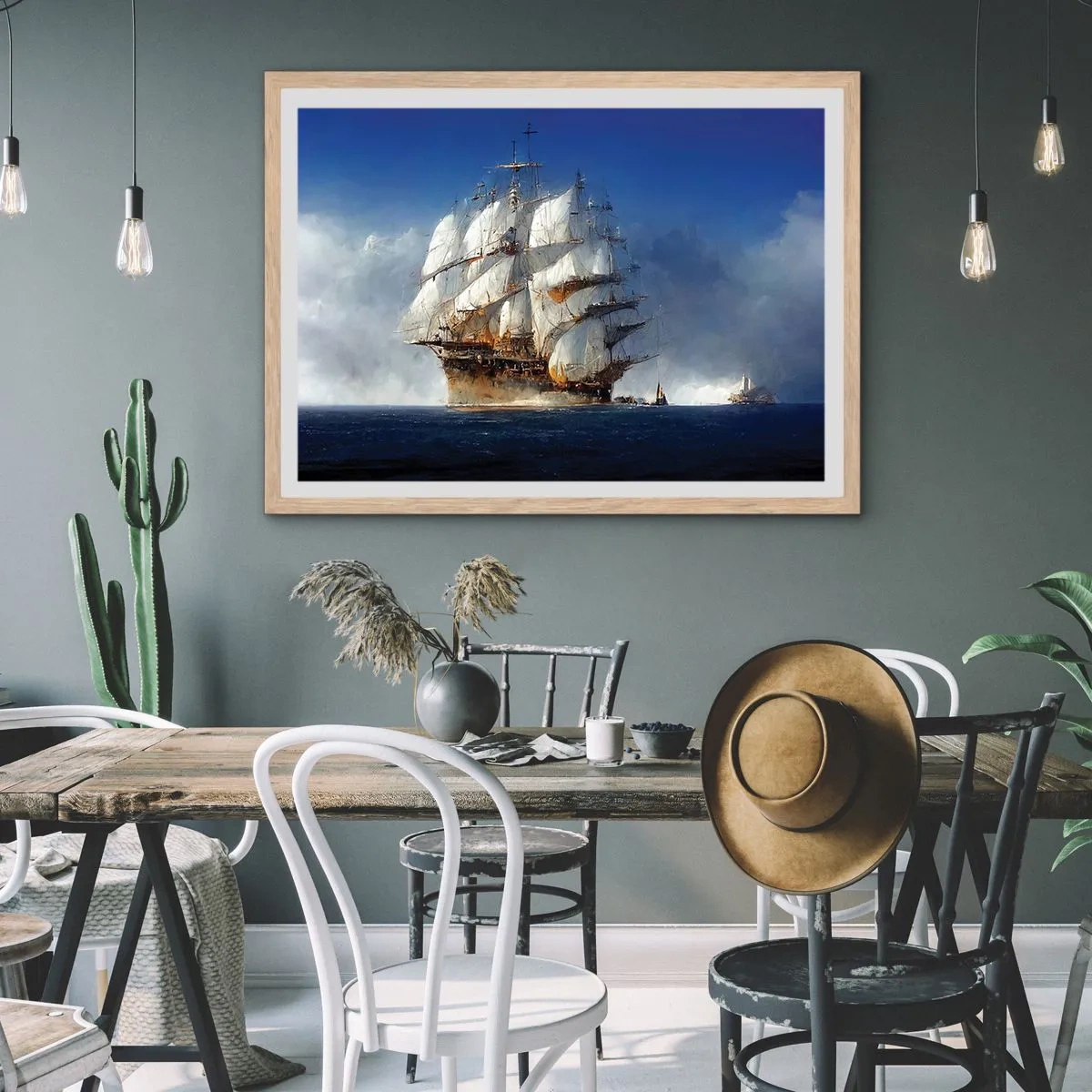 Affiche dans un chêne clair - Poster - La grande gloire ! - 91x61 cm