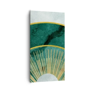 Impression sur toile - Image sur toile - Un autre système solaire - 65x120 cm