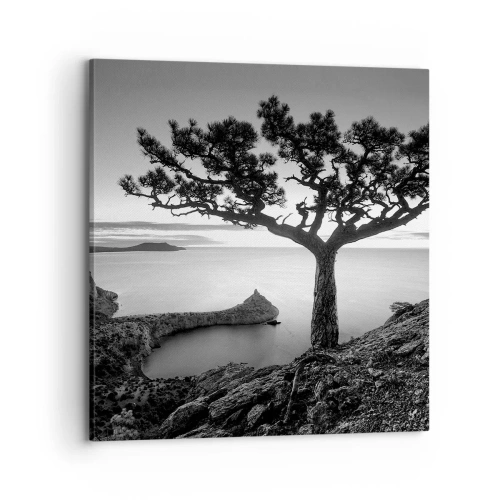 Impression sur toile - Image sur toile - Paix jusqu'à l'horizon - 70x70 cm