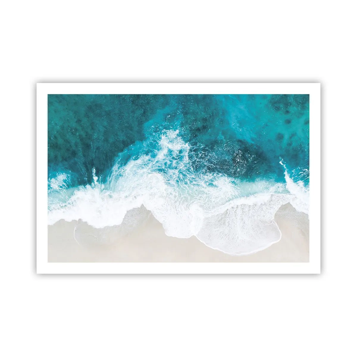 Affiche - Poster - Caresse naturelle - 91x61 cm