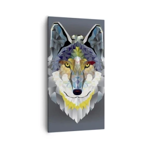 Impression sur toile - Image sur toile - On parle du loup - 55x100 cm