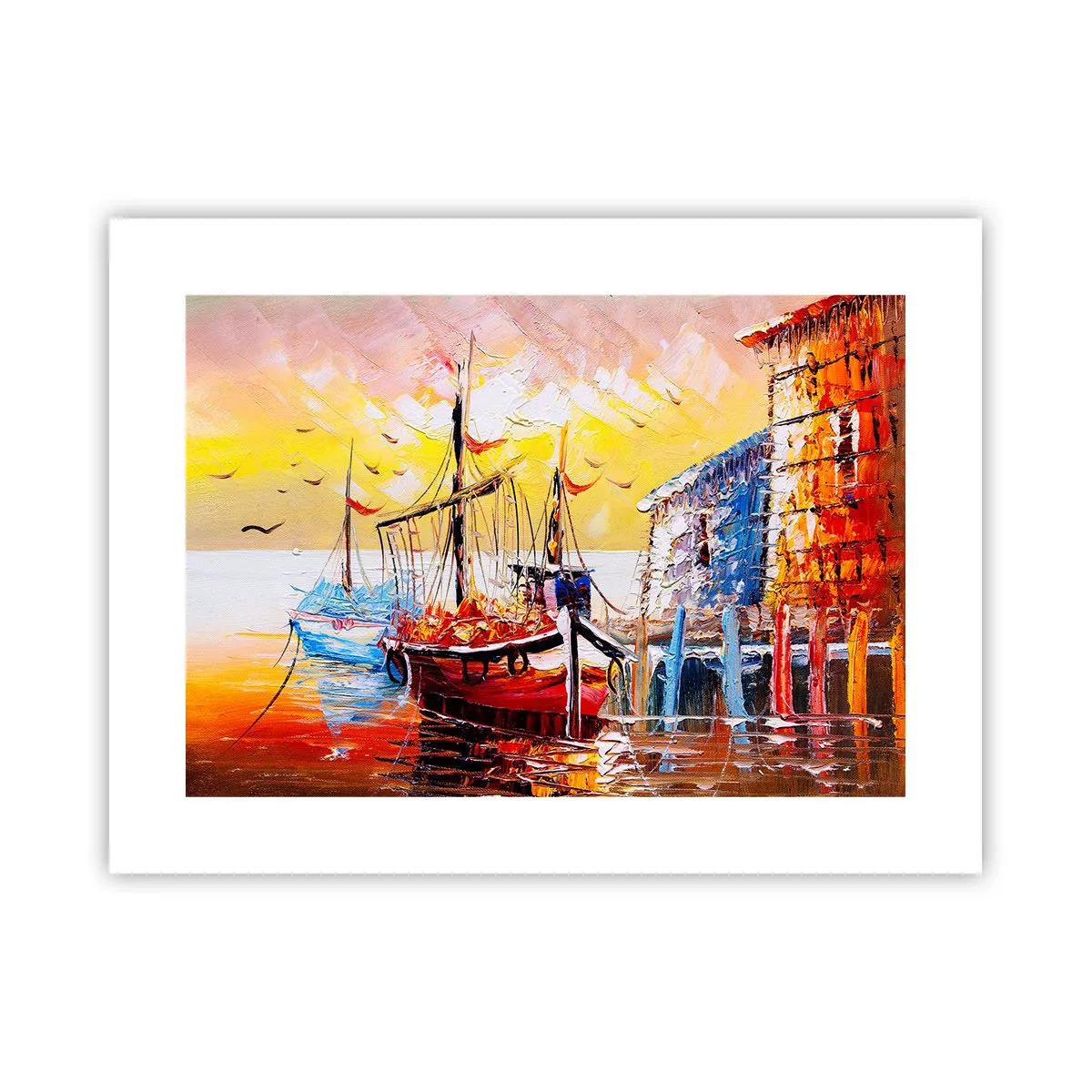 Affiche - Poster - Bon retour - 40x30 cm