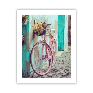 Affiche - Poster - Je reviens tout de suite - 40x50 cm