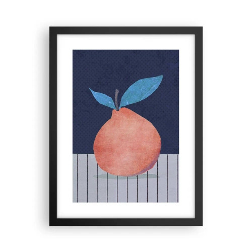 Affiche dans un cadre noir - Poster - Convexité et plan - 30x40 cm